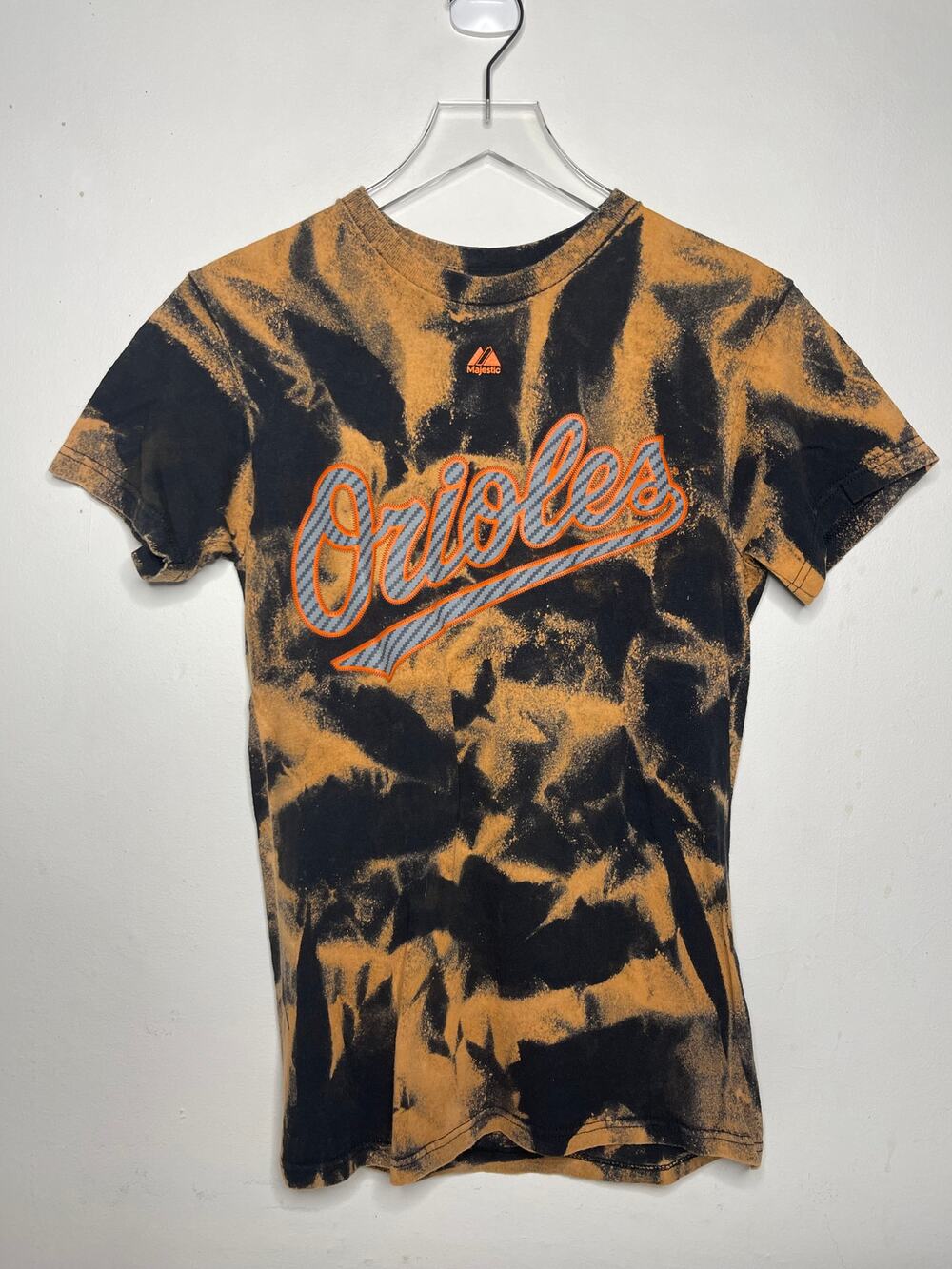 Manny Machado 13. Baltimore Orioles Baseball Player Orange Black T-shirt — Small